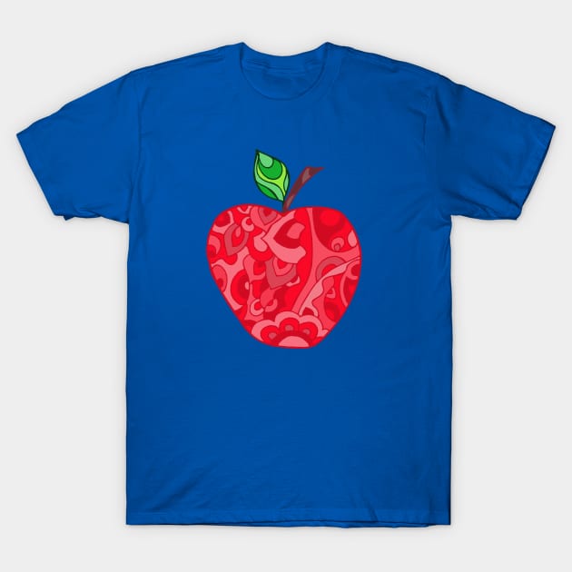 Psychedelic Apple T-Shirt by TimeTravellers